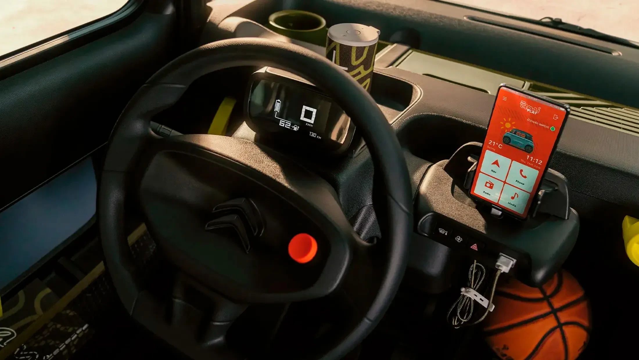 VOS Citroën Ami dashboard